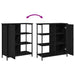 Bufet Stejar Negru 70 x 30 x 80 cm - WALTI WALTI