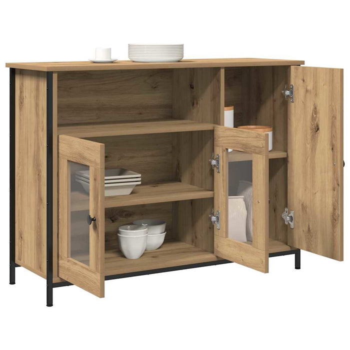 Bufet Stejar Artizanal 100 x 35 x 75 cm - WALTI WALTI