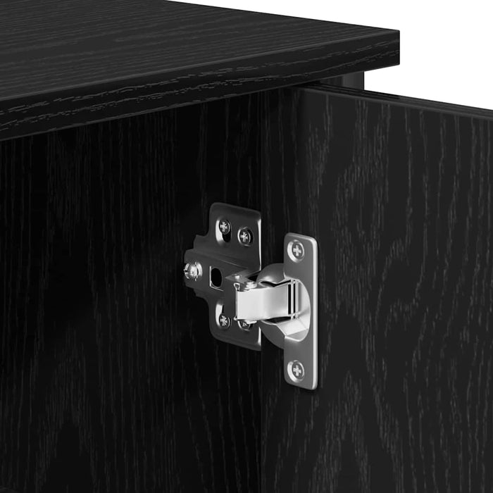 Bufet Stejar Negru 100 x 35 x 75 cm - WALTI WALTI