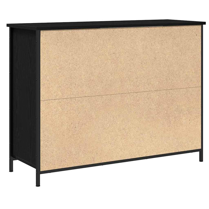 Bufet Stejar Negru 100 x 35 x 75 cm - WALTI WALTI