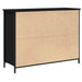 Bufet Stejar Negru 100 x 35 x 75 cm - WALTI WALTI