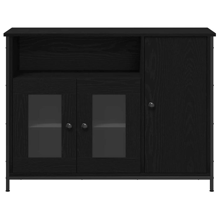 Bufet Stejar Negru 100 x 35 x 75 cm - WALTI WALTI