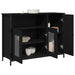 Bufet Stejar Negru 100 x 35 x 75 cm - WALTI WALTI