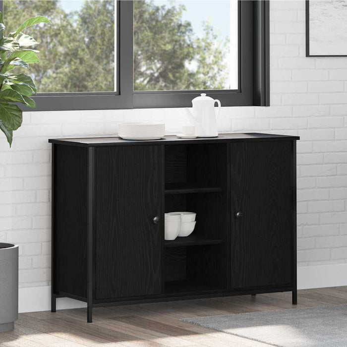 Bufet Stejar Negru 100 x 35 x 70 cm - WALTI WALTI