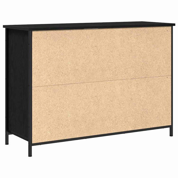 Bufet Stejar Negru 100 x 35 x 70 cm - WALTI WALTI