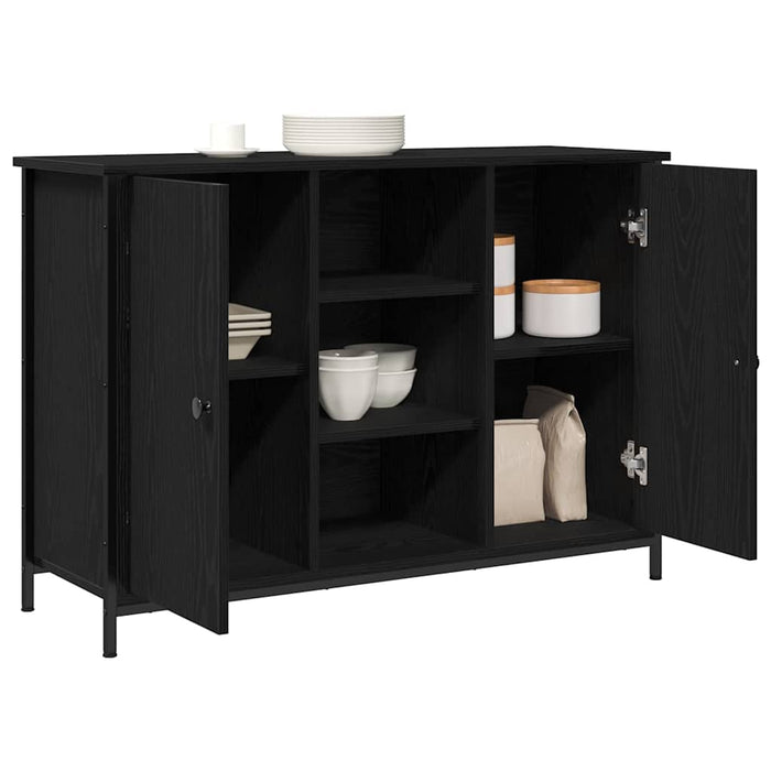 Bufet Stejar Negru 100 x 35 x 70 cm - WALTI WALTI