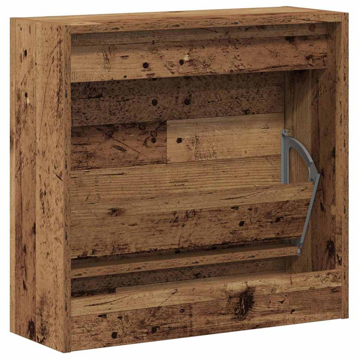 Dulap pentru Încălțăminte cu ușă Lemn Vechi 60 x 21 x 57 cm - WALTI WALTI