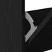Dulap pentru Încălțăminte cu ușă Stejar negru 60 x 21 x 57 cm - WALTI WALTI