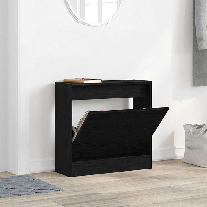 Dulap pentru Încălțăminte cu ușă Stejar negru 60 x 21 x 57 cm - WALTI WALTI