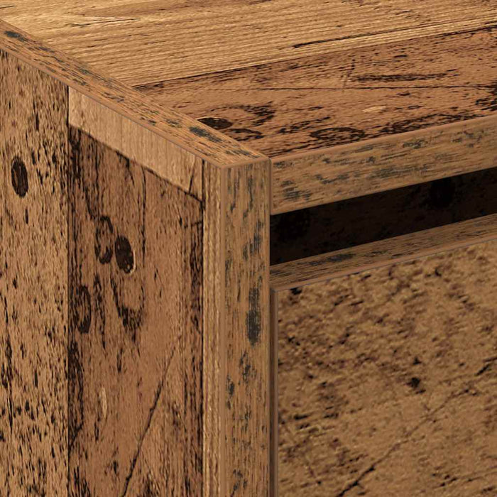 Dulap pentru Încălțăminte cu ușă Lemn vechi 80 x 21 x 125.5 cm - WALTI WALTI