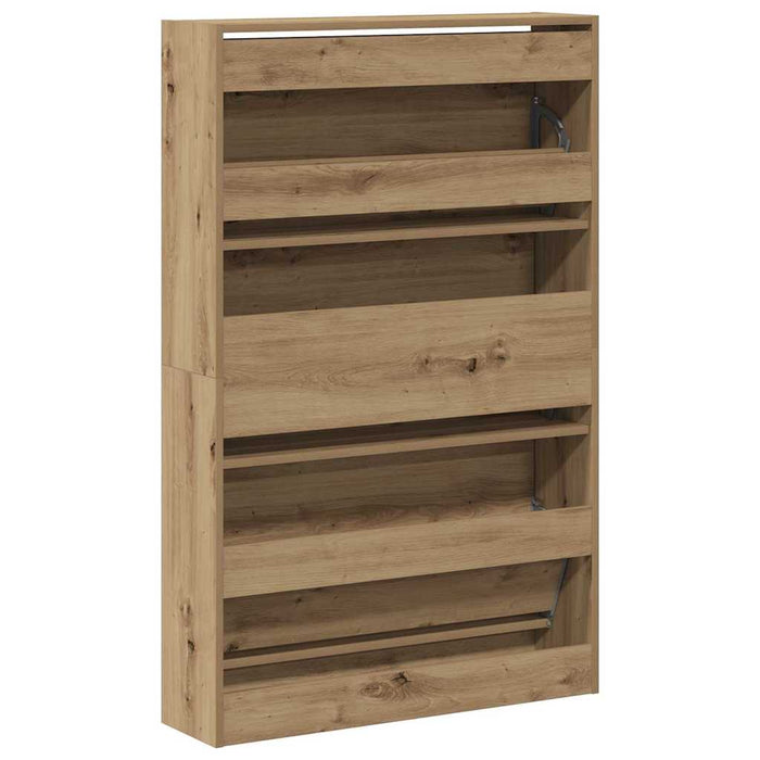 Dulap pentru Încălțăminte stejar artizanal 80 x 21 x 125.5 cm - WALTI WALTI