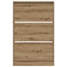 Dulap pentru Încălțăminte stejar artizanal 80 x 21 x 125.5 cm - WALTI WALTI