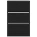 Dulap pentru Încălțăminte Stejar negru 80 x 21 x 125.5 cm - WALTI WALTI