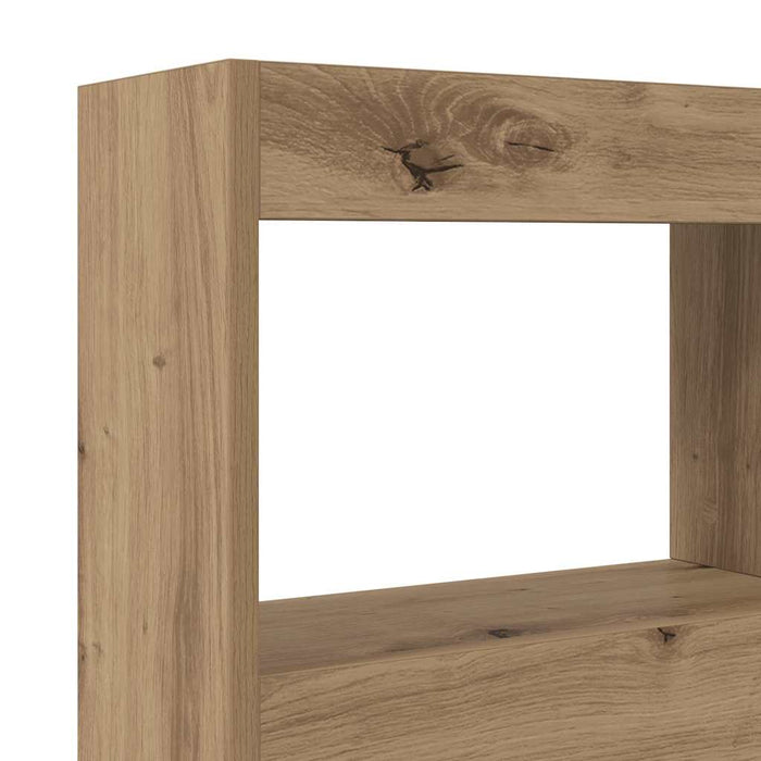 Tăblie cap Stejar Artizanal 120 x 17 x 102 cm Lemn compozit - WALTI WALTI