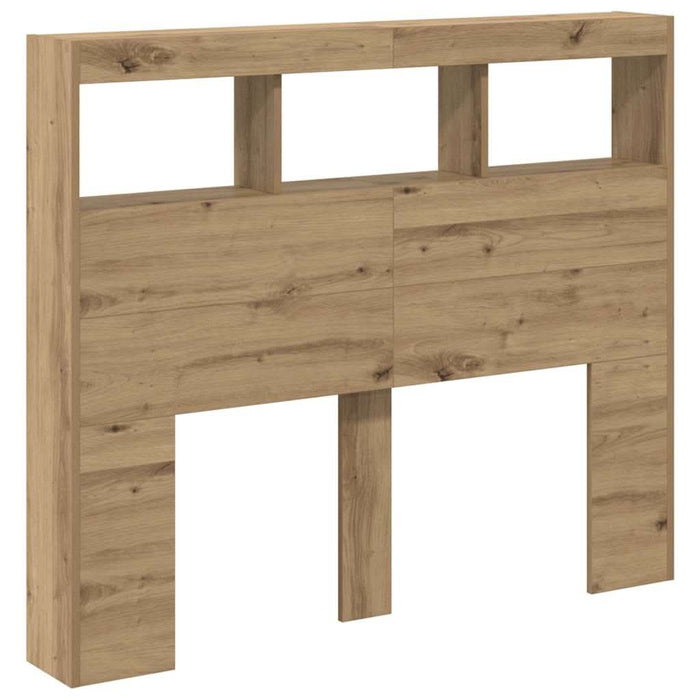 Tăblie cap Stejar Artizanal 120 x 17 x 102 cm Lemn compozit - WALTI WALTI