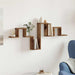 Raft de perete Pe perete Lemn vechi 104.5 x 43 x 10 cm - WALTI WALTI