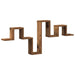 Raft de perete Pe perete Lemn vechi 104.5 x 43 x 10 cm - WALTI WALTI