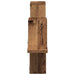 Raft de perete Pe perete Lemn vechi 104.5 x 43 x 10 cm - WALTI WALTI