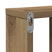 Raft de perete Pe perete Stejar Artizanal 104.5 x 43 x 10 cm - WALTI WALTI
