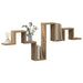 Raft de perete Pe perete Stejar Artizanal 104.5 x 43 x 10 cm - WALTI WALTI
