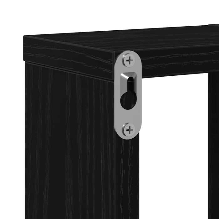 Raft de perete Pe perete Stejar Negru 104.5 x 43 x 10 cm - WALTI WALTI