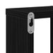 Raft de perete Pe perete Stejar Negru 104.5 x 43 x 10 cm - WALTI WALTI