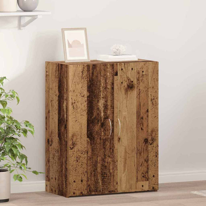 Dulap de birou cu raft Lemn vechi 60 x 32 x 77.5 Lemn compozit - WALTI WALTI