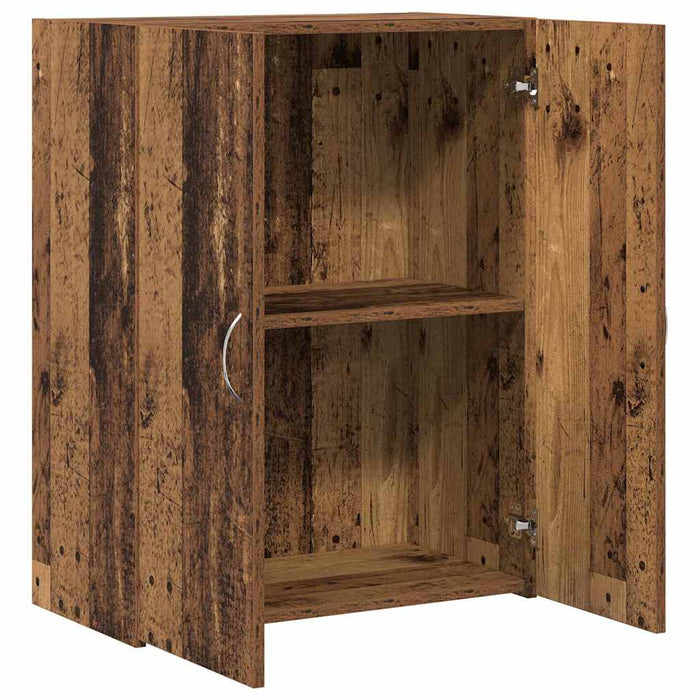 Dulap de birou cu raft Lemn vechi 60 x 32 x 77.5 Lemn compozit - WALTI WALTI