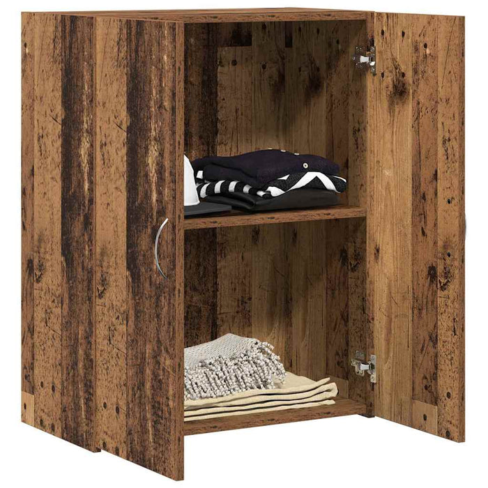 Dulap de birou cu raft Lemn vechi 60 x 32 x 77.5 Lemn compozit - WALTI WALTI