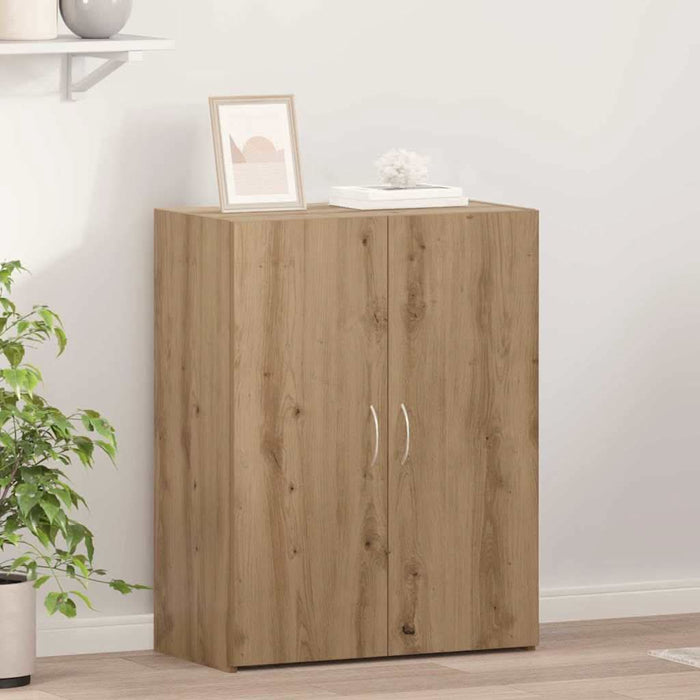 Dulap de birou stejar artizanal 60 x 32 x 77.5 Lemn compozit - WALTI WALTI