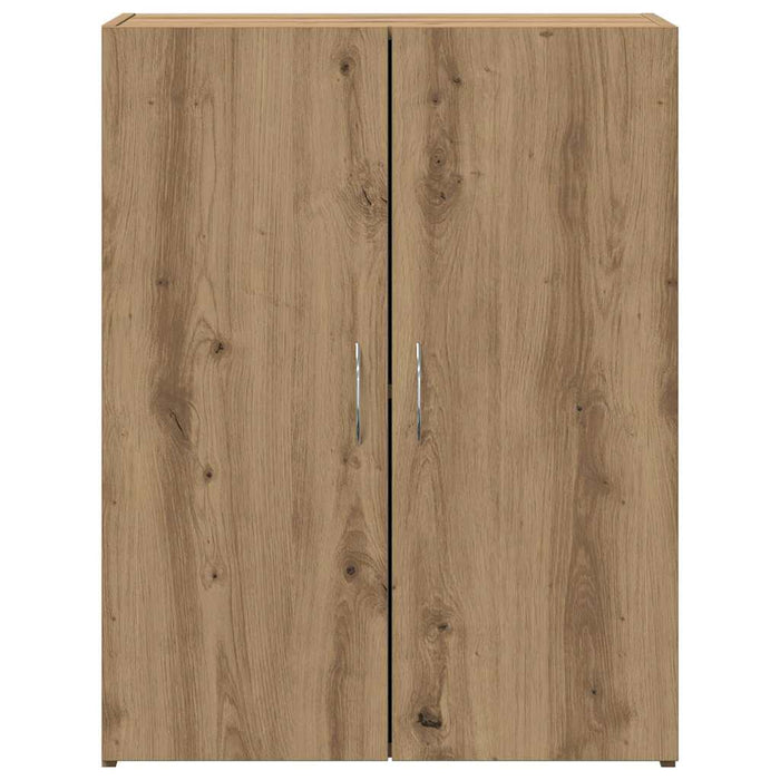Dulap de birou stejar artizanal 60 x 32 x 77.5 Lemn compozit - WALTI WALTI