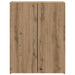 Dulap de birou stejar artizanal 60 x 32 x 77.5 Lemn compozit - WALTI WALTI