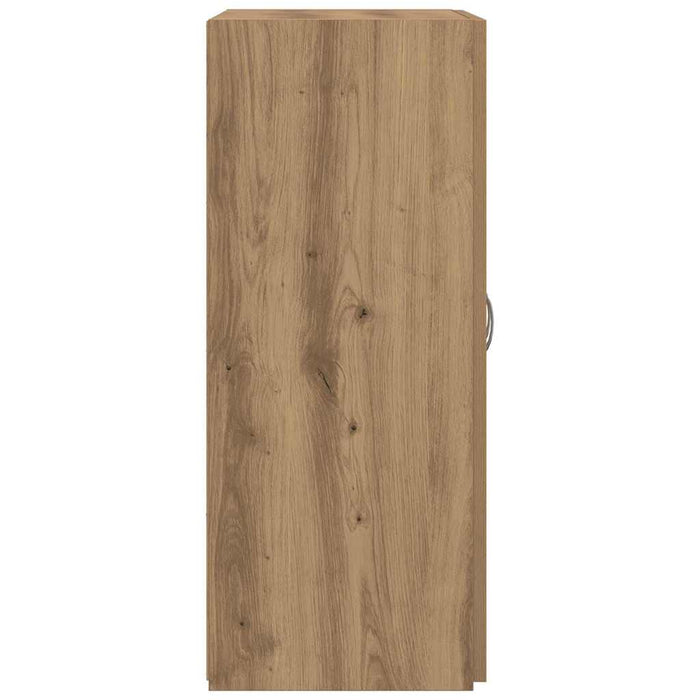 Dulap de birou stejar artizanal 60 x 32 x 77.5 Lemn compozit - WALTI WALTI