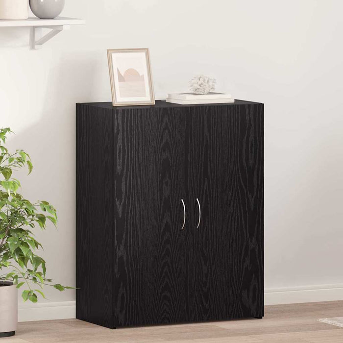 Dulap de birou cu ușă Stejar negru 60 x 32 x 77.5 Lemn compozit - WALTI WALTI