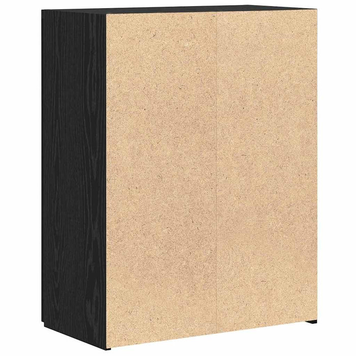 Dulap de birou cu ușă Stejar negru 60 x 32 x 77.5 Lemn compozit - WALTI WALTI