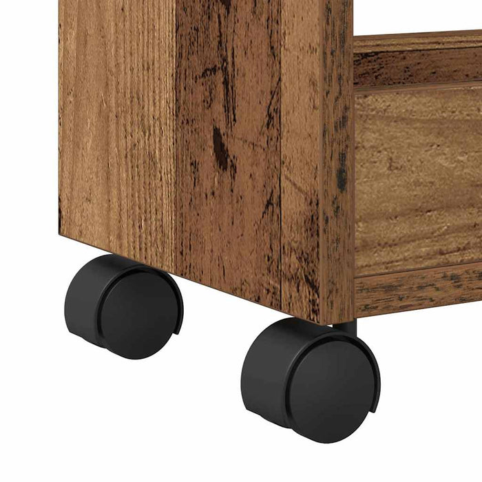 Dulap cu roata Lemn vechi 60 x 22 x 79 cm - WALTI WALTI