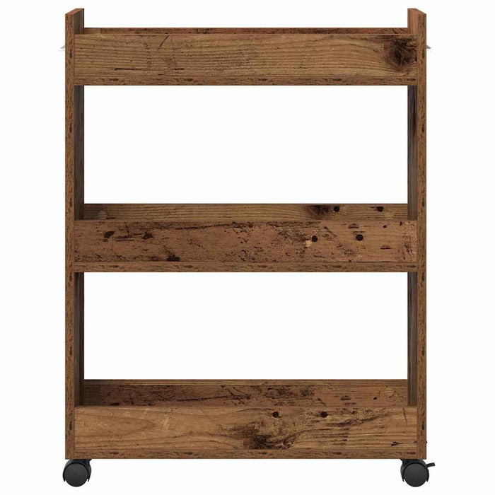 Dulap cu roata Lemn vechi 60 x 22 x 79 cm - WALTI WALTI