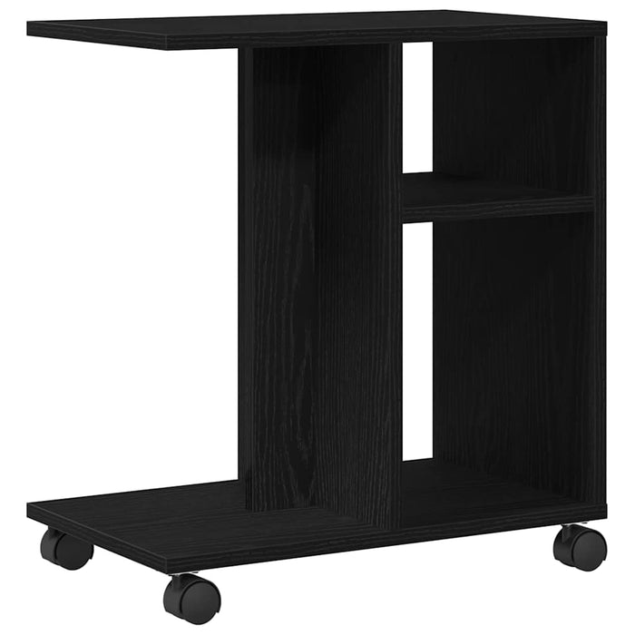 Masă laterală Stejar negru 50 x 30 x 55 cm Lemn compozit - WALTI WALTI