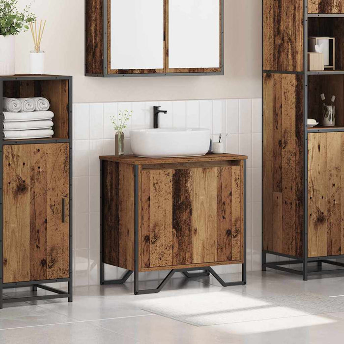 Dulap pentru Chiuvetă Lemn Vechi 60 x 35 x 60 cm Lemn compozit - WALTI WALTI