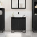 Dulap pentru Chiuvetă cu ușă Stejar Negru 60 x 35 x 60 cm - WALTI WALTI