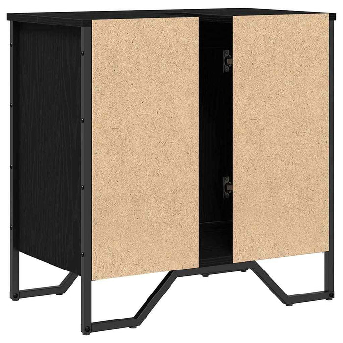 Dulap pentru Chiuvetă cu ușă Stejar Negru 60 x 35 x 60 cm - WALTI WALTI