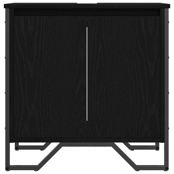 Dulap pentru Chiuvetă cu ușă Stejar Negru 60 x 35 x 60 cm - WALTI WALTI