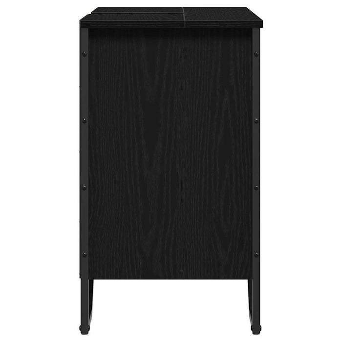 Dulap pentru Chiuvetă cu ușă Stejar Negru 60 x 35 x 60 cm - WALTI WALTI