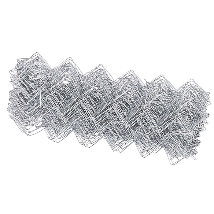 Gard cu plasă de sârmă 25 x 0,6 m Oțel galvanizat Argintiu - WALTI WALTI
