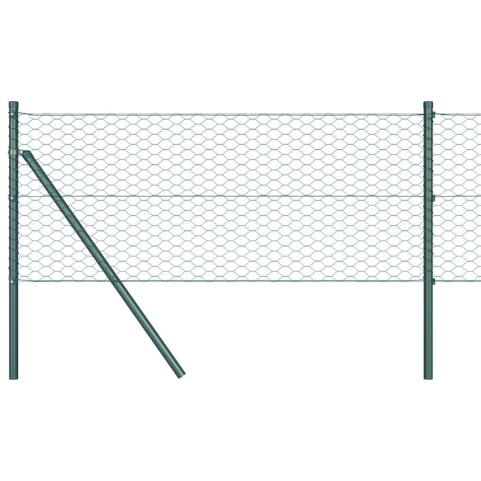 Gard hexagonal Verde 0.8 x 10 m Oțel - WALTI WALTI