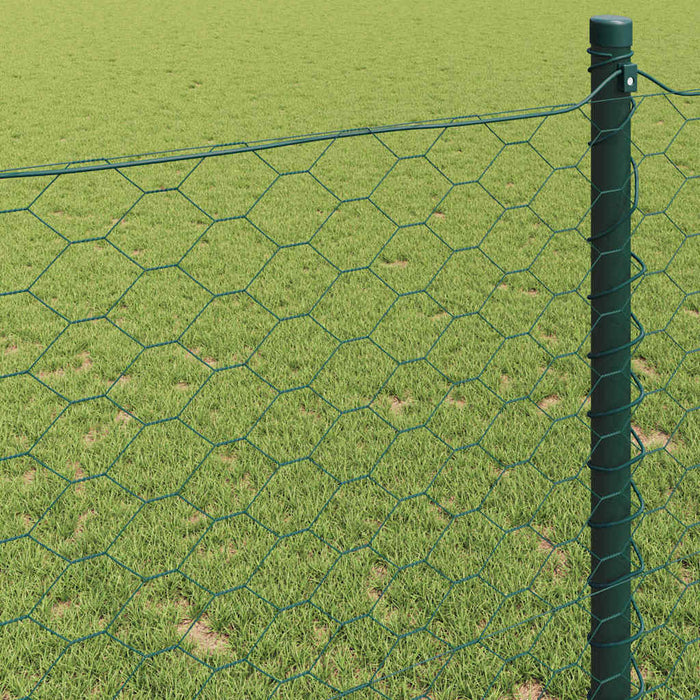 Gard hexagonal Verde 0.8 x 10 m Oțel - WALTI WALTI