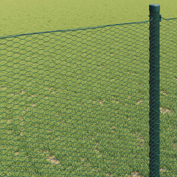 Gard hexagonal Verde 1.2 x 10 m Oțel - WALTI WALTI