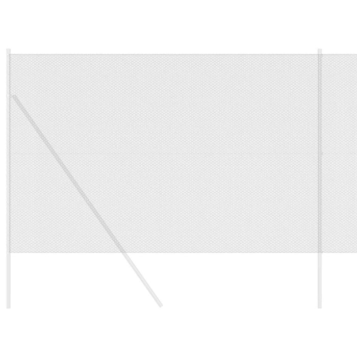 Gard hexagonal Gri 1,5 x 10 m PVC - WALTI WALTI