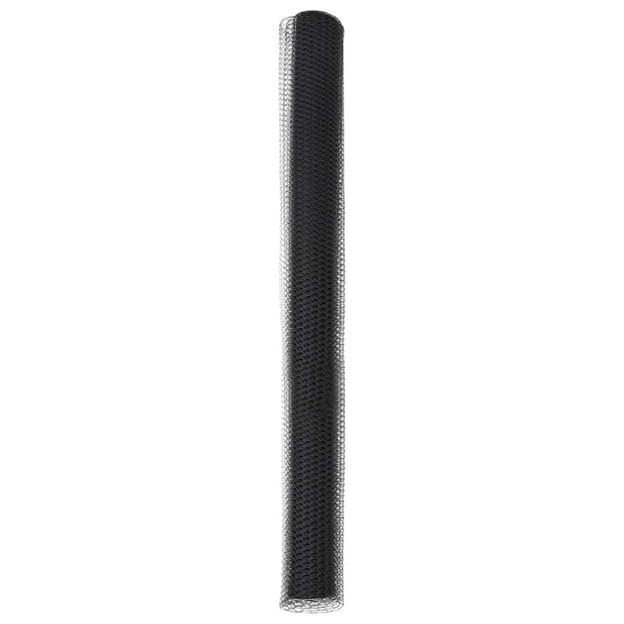 Gard hexagonal Gri 1.5 x 10 m Oțel - WALTI WALTI