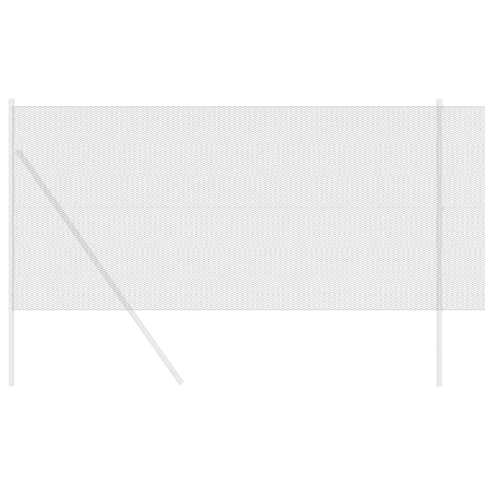 Gard hexagonal Gri 1.4 x 25 m Oțel - WALTI WALTI